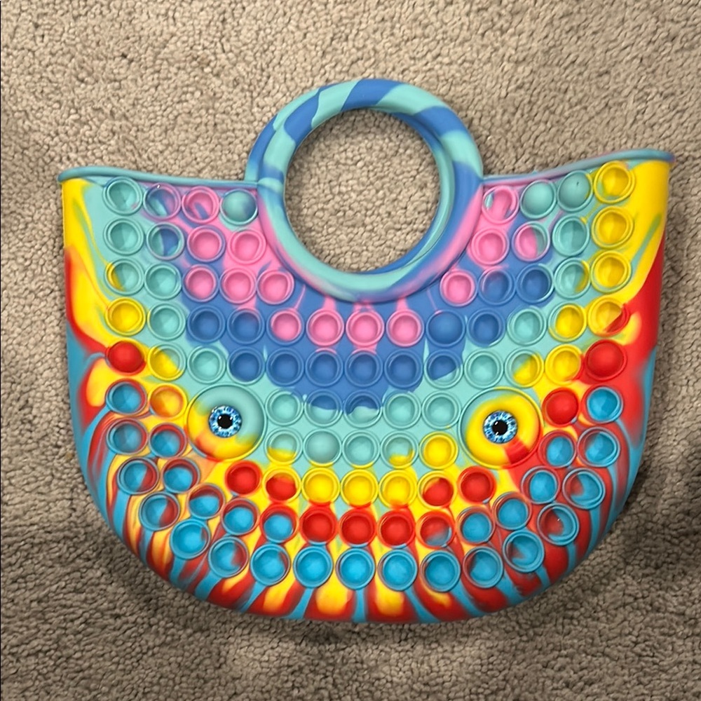 Colorful Pop It Handbag